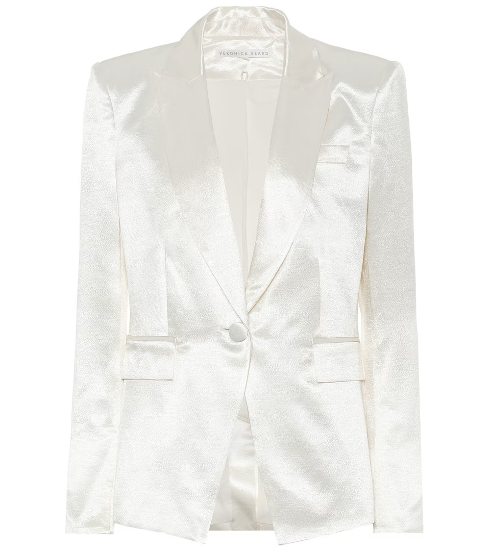Athens Dickey satin blazer | Mytheresa (INTL)