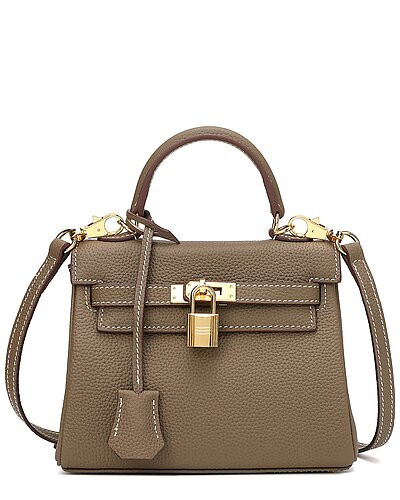 Leather Mini Satchel | Gilt & Gilt City