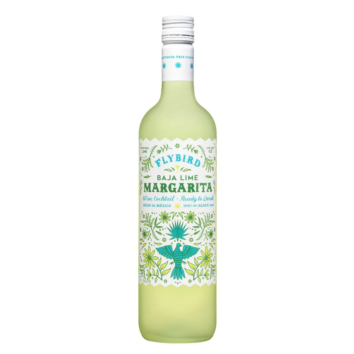 Flybird Baja Lime Margarita Wine Cocktail - 750ml Bottle | Target