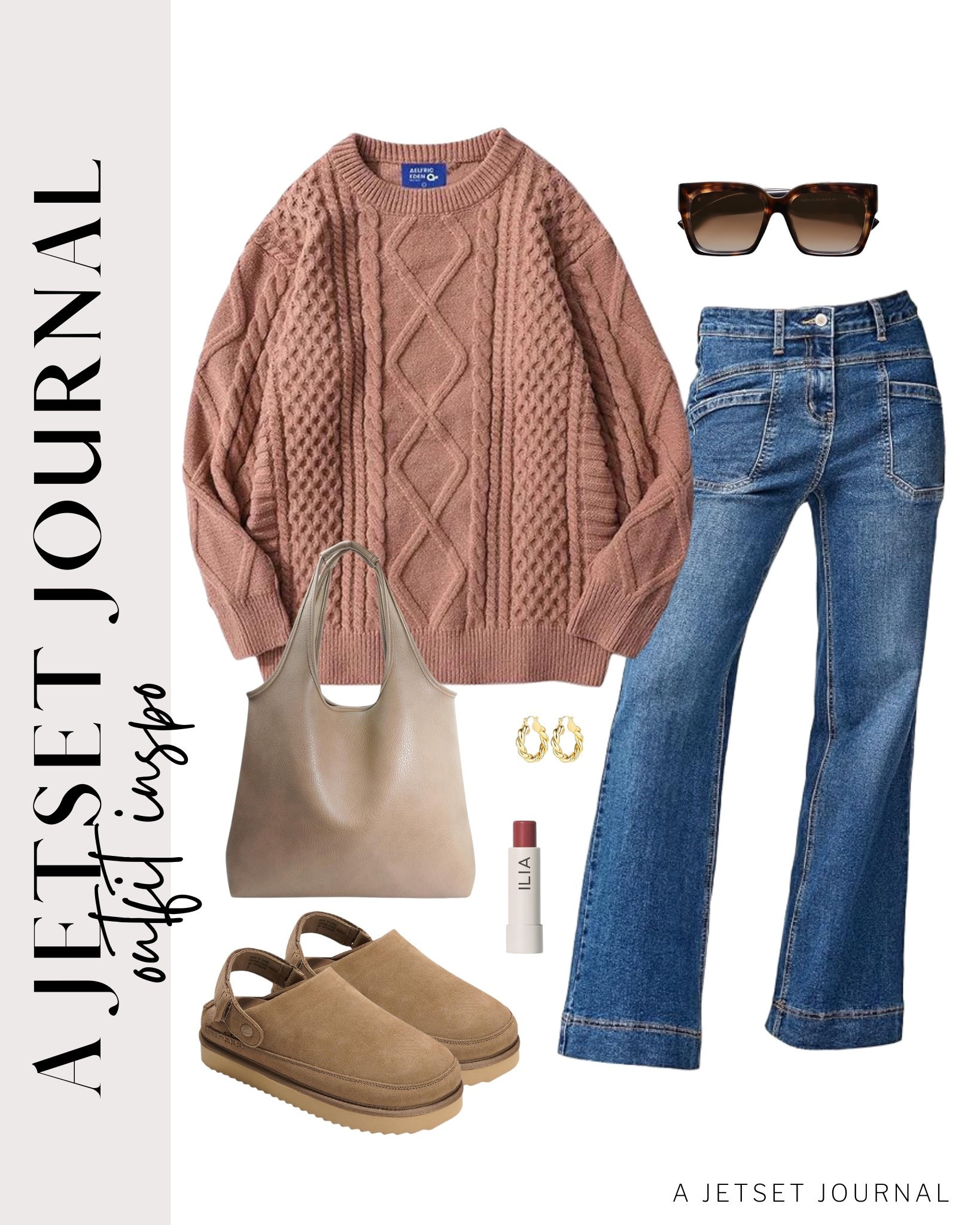 Here's an easy and affordable way to style your sweater and jeans!
ilia lip balm, gold earrings set, high waisted wide leg jeans, trendy look, viral products, casual outfit idea, how to style, ways to style, amazon fashion, affordable style, shoe inspo, fall outfit, fall style

#LTKStyleTip #LTKSeasonal #LTKU