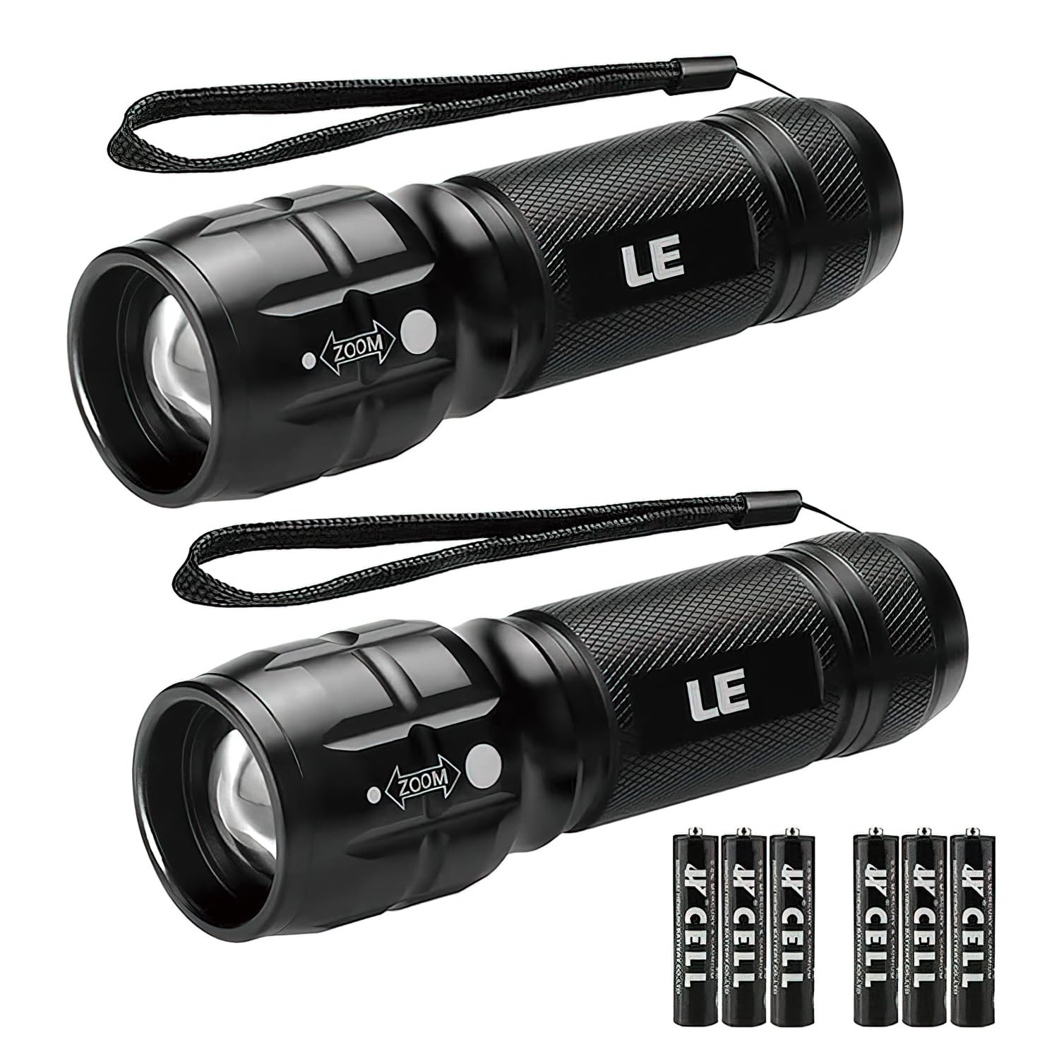 Lighting EVER LED Flashlights High Lumens, Small Flashlight, Waterproof, Adjustable Focus Flash L... | Amazon (US)