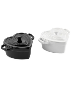 Martha Stewart Collection Large Heart Stoneware Cocottes, Set of 2, Created for Macy's | Macys (US)