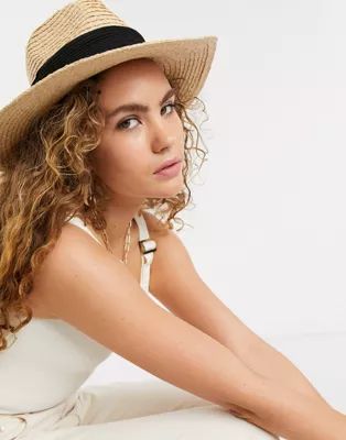 & Other Stories straw hat with black band | ASOS UK