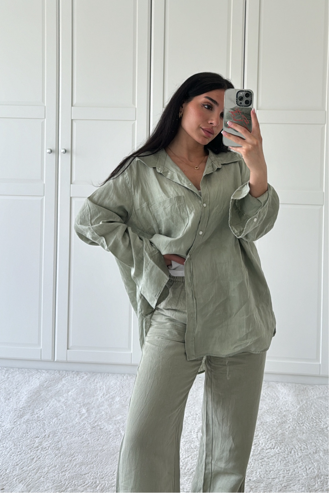 Leinen Zweiteiler  💚