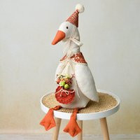 Soft Goose Toy Duck Stuffed Animal Baby Sleeping Canada Handmade Doll Shower Gift Newborn Basket New Mom | Etsy (US)