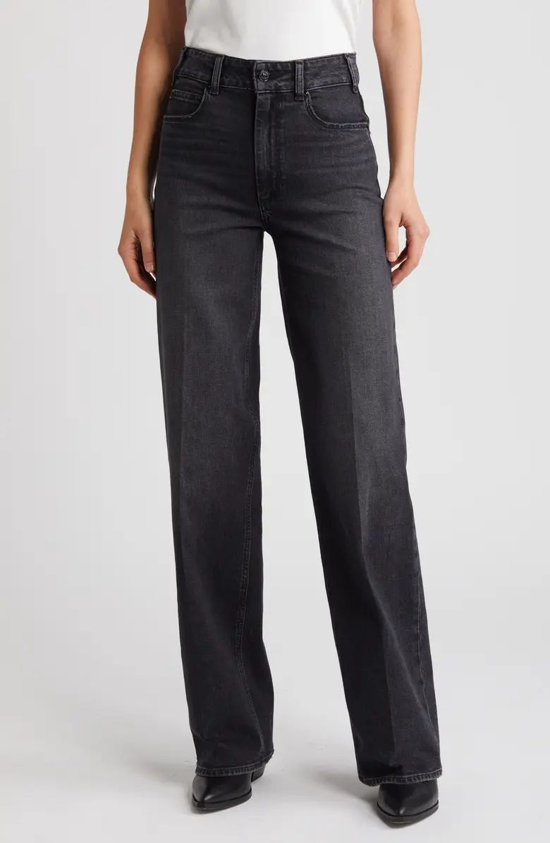 Sasha High Waist Column Straight Leg Jeans | Nordstrom