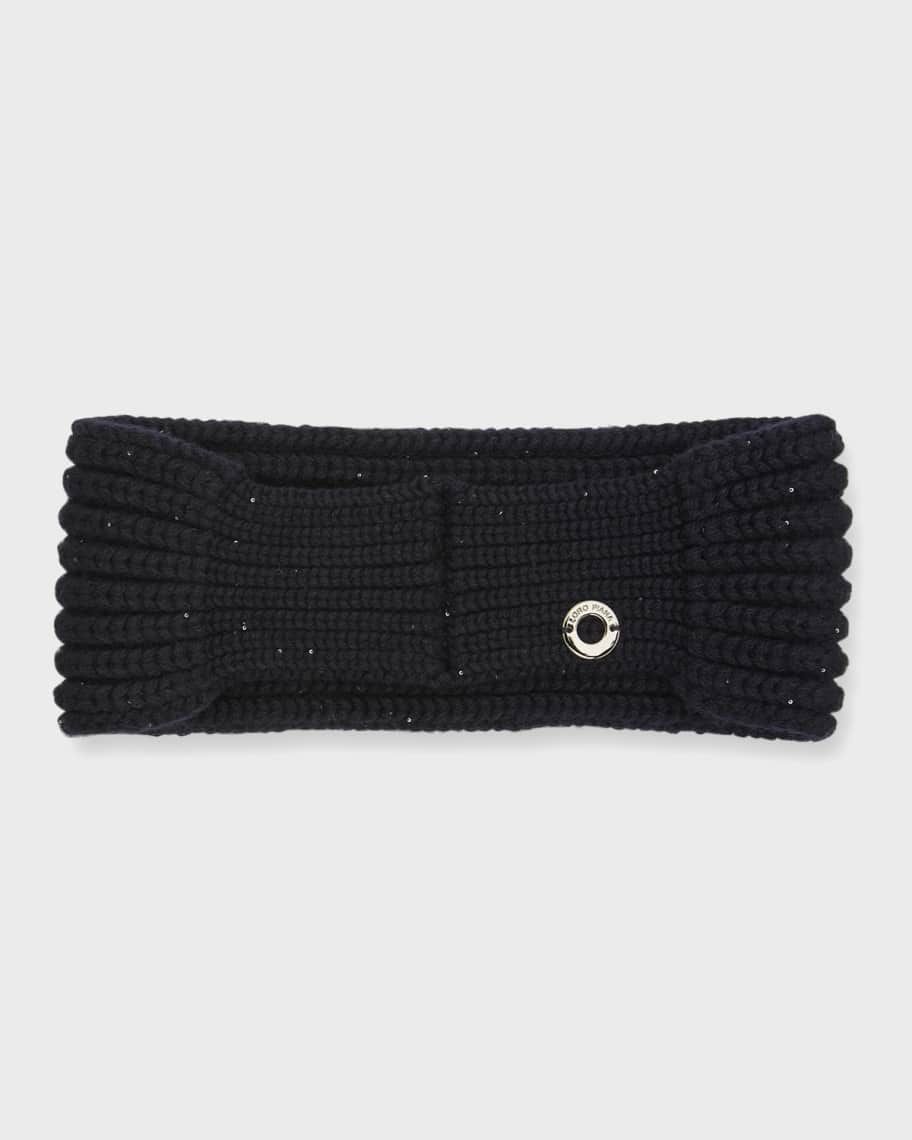 Loro Piana Stella Knit Cashmere Headband | Neiman Marcus