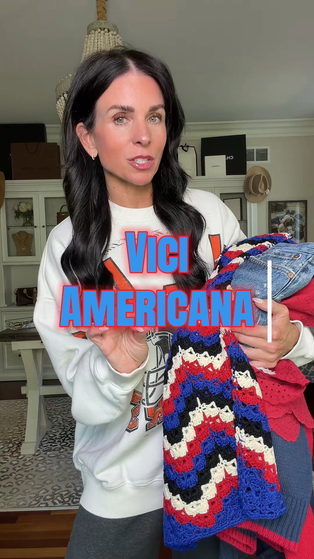 Loving the new Americana collection from @VICI use my code LOVELYLIFE35 for 35% off

#LTKootd #LTKSaleAlert #LTKSeasonal