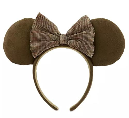 DisneyParks Headband - Minnie Mouse Ear with Bow - Olive, Multicolored, One Size | Amazon (US)