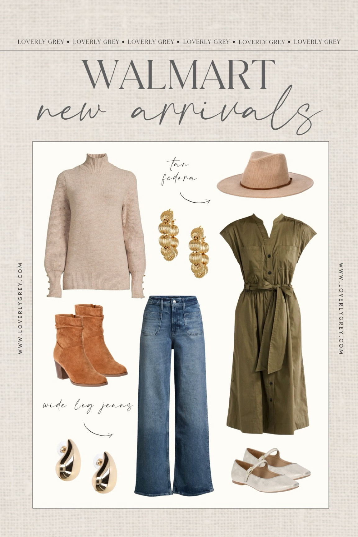So many good finds for fall! @walmartfashion #walmartpartner #WalmartFashion

Loverly Grey, Walmart finds, fall looks, fall outfits, fall finds, wide leg jeans, utility dress, fall dress, sweater, booties, gold ballet flats

#LTKSeasonal #LTKStyleTip