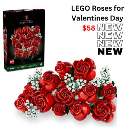 Valentines Day gift ideas - LEGO roses for valentines! 


Valentines date idea, valentines gift ideas, legos, Lego flowers, Legos for adults 

#LTKhome #LTKfindsunder50 #LTKSeasonal