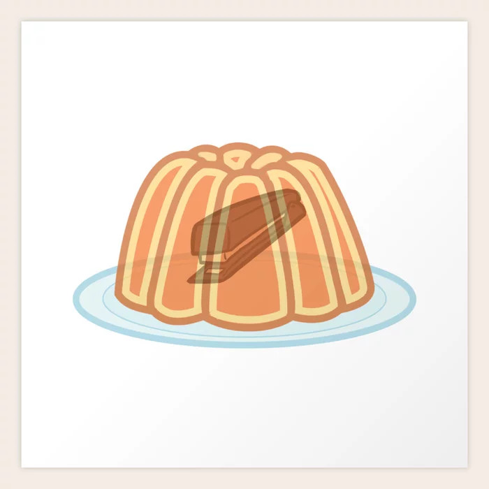 HE PUT MY STAPLER IN JELLO AGAIN Art Print by qenzierae | Society6