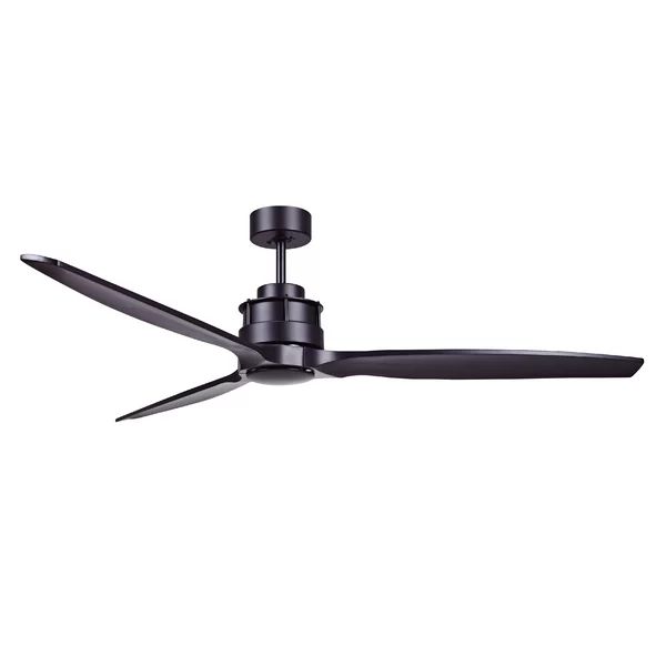 60'' Harborough 3 - Blade Propeller Ceiling Fan with Remote Control | Wayfair North America