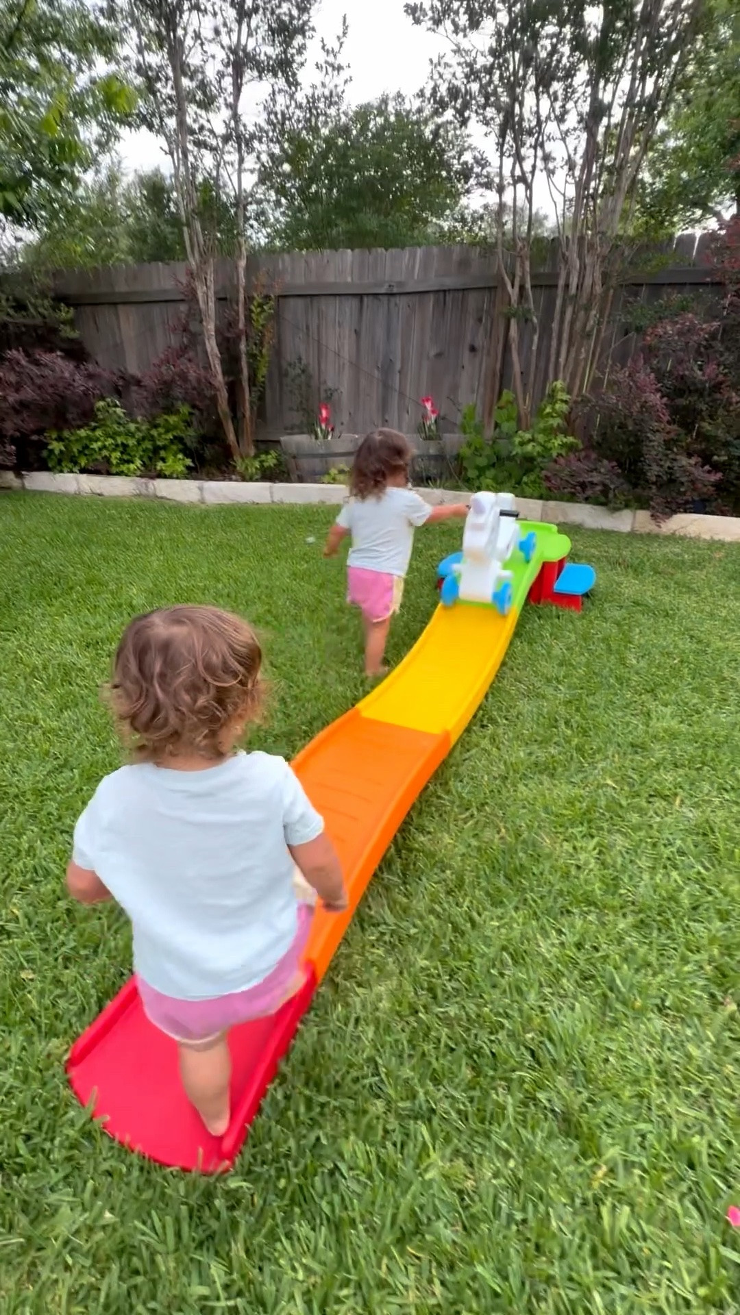 SOOOO much fun! The girls saw this toddler coaster at a friends birthday party & would NOT get off so I was so excited to put this together for them today 😍 It was so easy to put together & hard to get them back inside the house 😂🌈  We got the unicorn version!  but there’s also a Dino/car coaster! #LTKsummer #LTKfun #LTKcoaster #LTKstep2 #LTKtoys #LTKbackyardtoys #LTKbackyard #LTKoutside #LTKtoddlers

#LTKmomlife