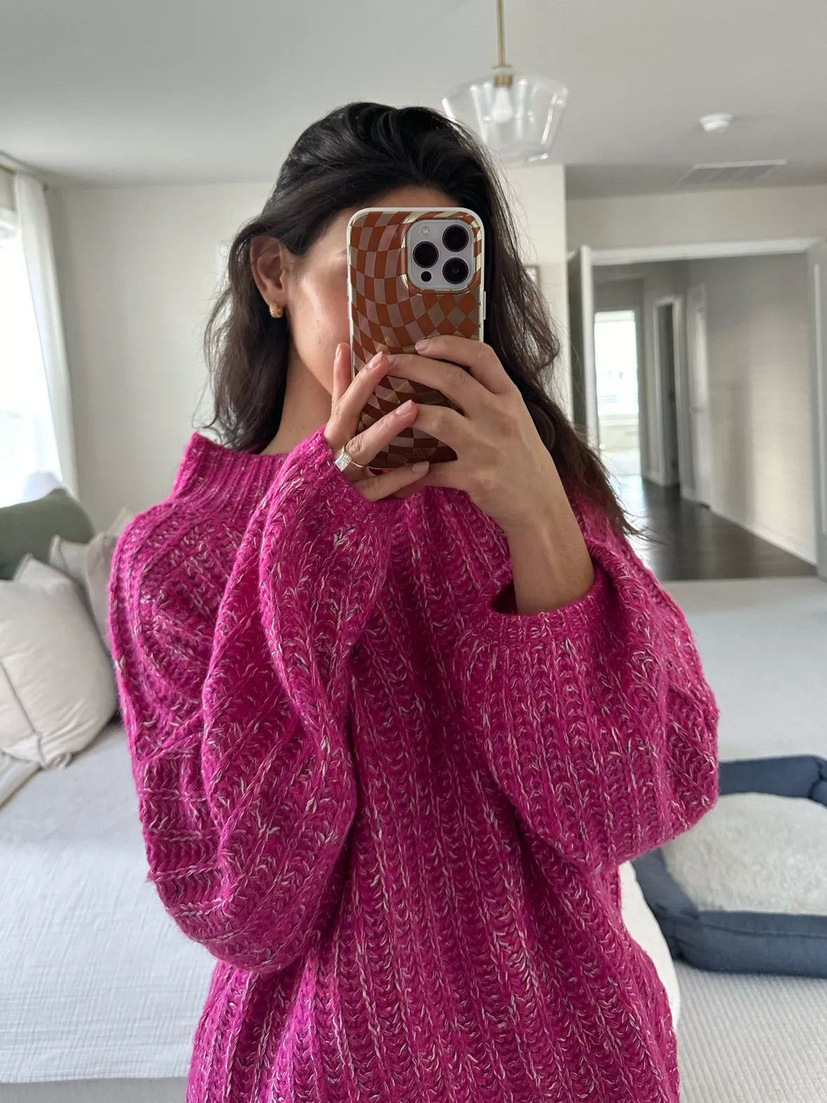 Textured Tunic Sweater