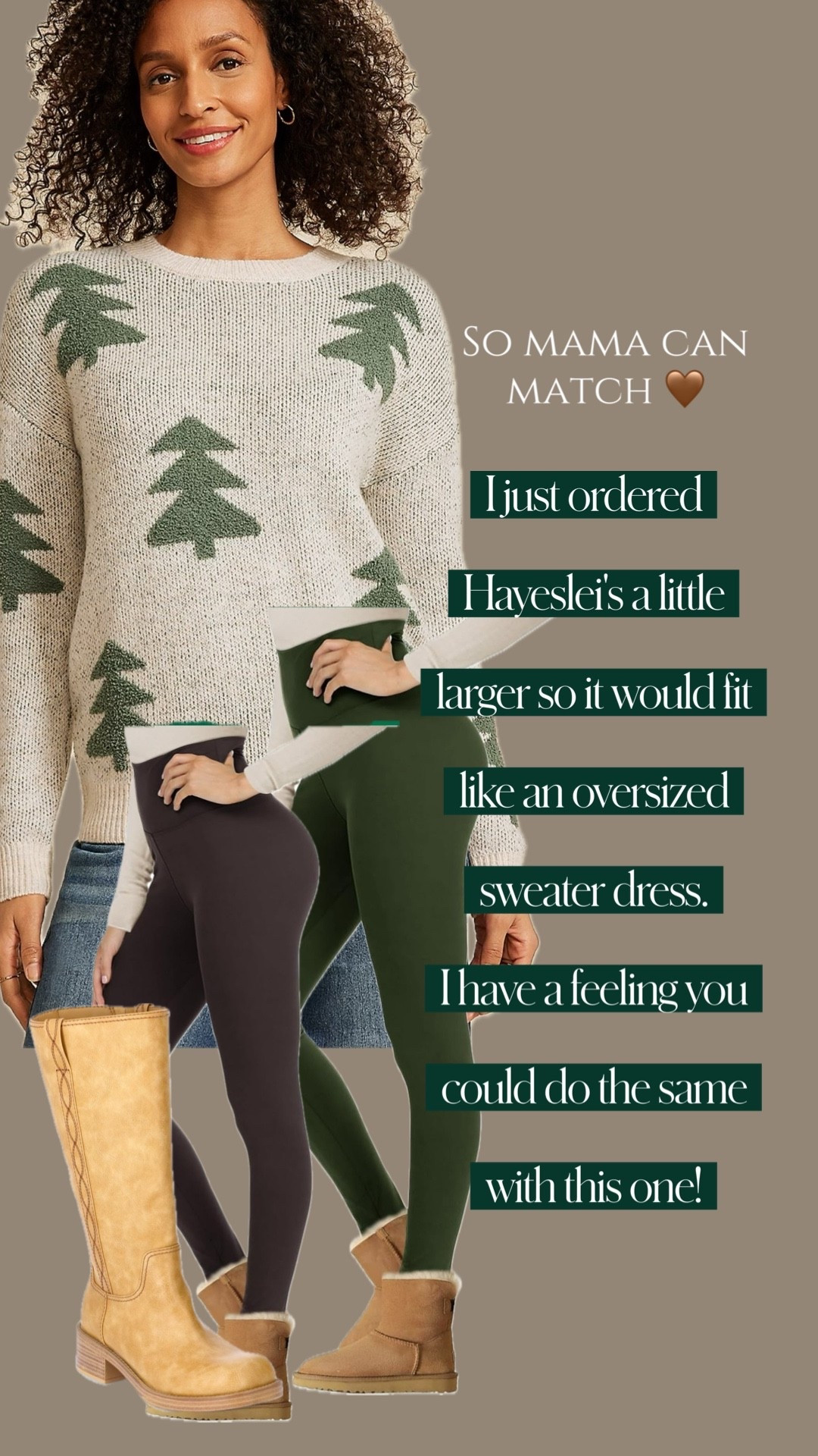 Christmas outfit 

Christmas style 
Christmas sweater 
Comfy Christmas style 

#LTKHoliday #LTKmomlife #LTKFindsUnder50