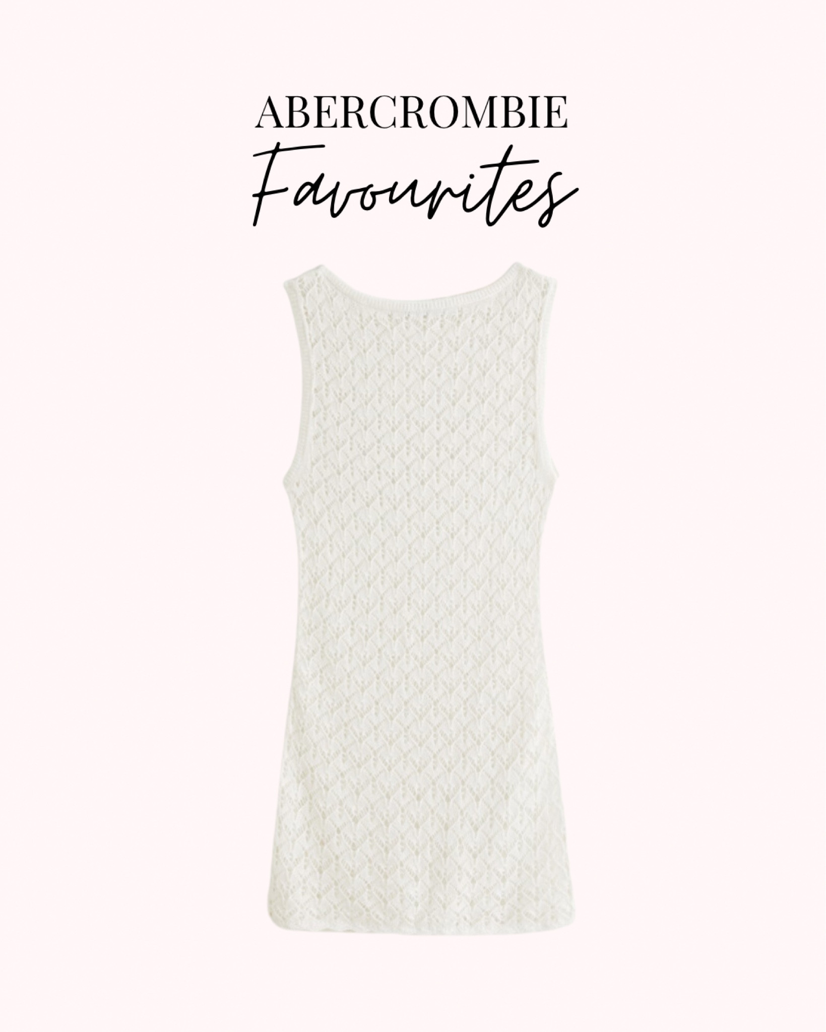Going on vacation? This crochet dress is the cutest swimsuit cover up, or dress it up for an evening out. 

Abercrombie dress, Abercrombie swim, resort wear, vacation outfit

#LTKstyletip #LTKSeasonal #LTKtravel