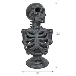 12.5" Black LED Halloween Skeleton Bust by Ashland® | Michaels Stores