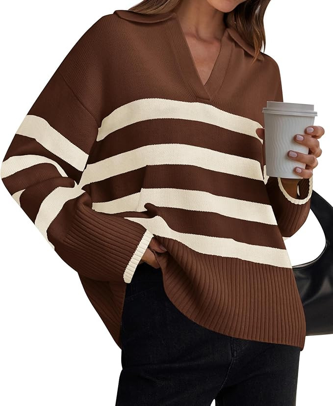 ZESICA Sweaters Pullover Sweater Jumper Tops | Amazon (US)