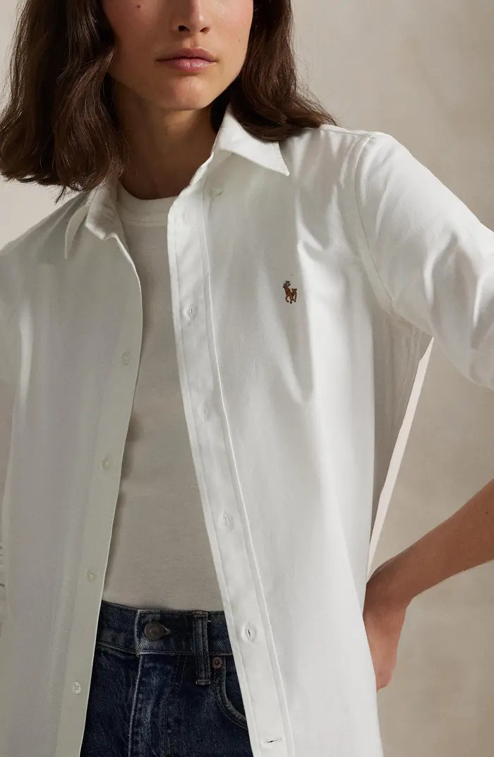 Slim Fit Stretch Oxford Shirt | Nordstrom