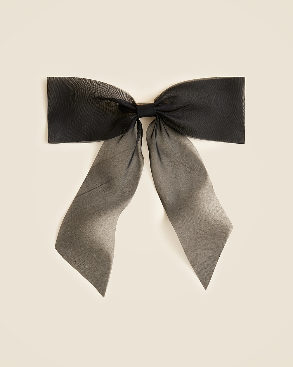 Organza bow hair clip | J. Crew US