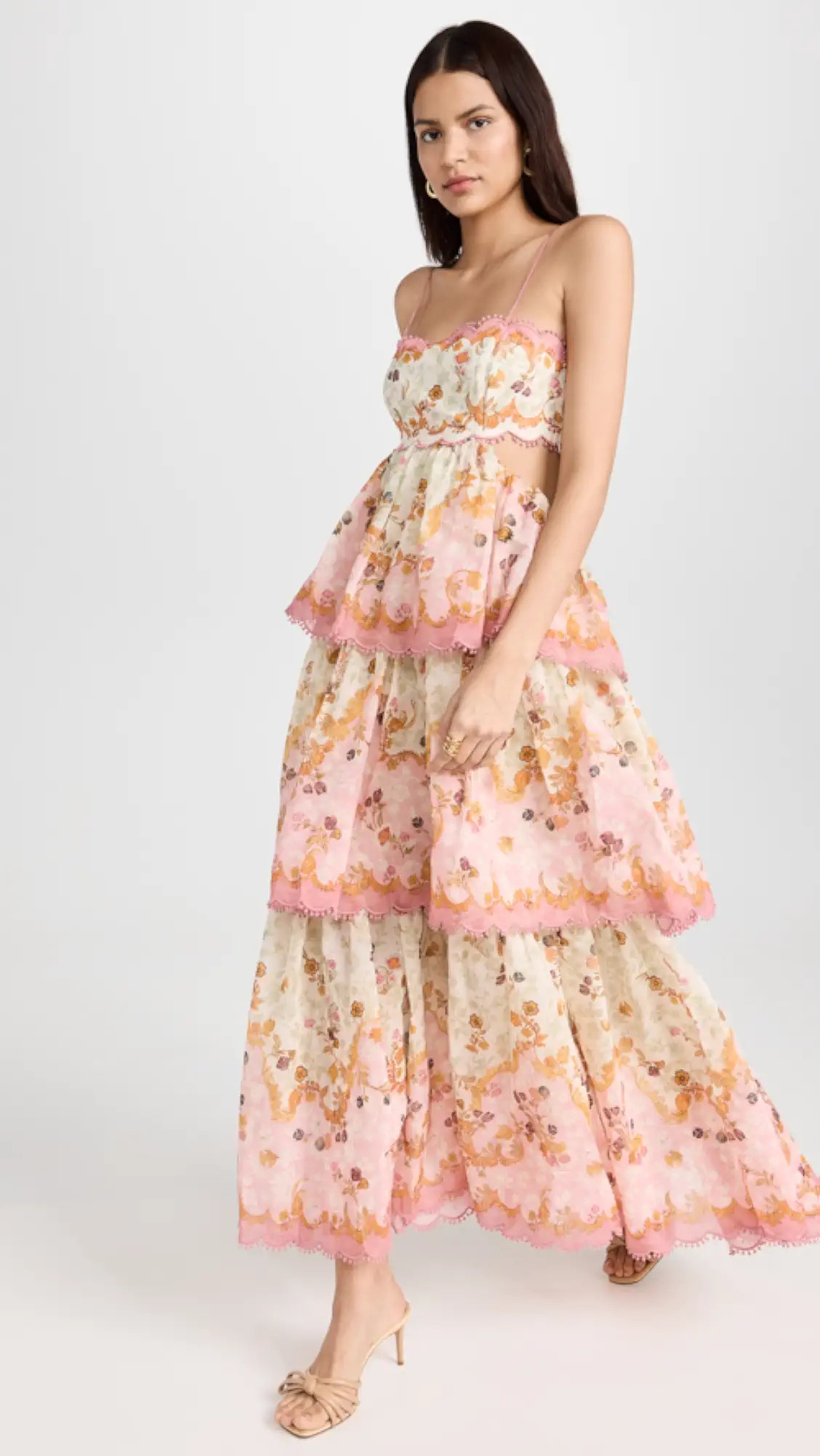 Laurel Frill Midi Dress | Shopbop