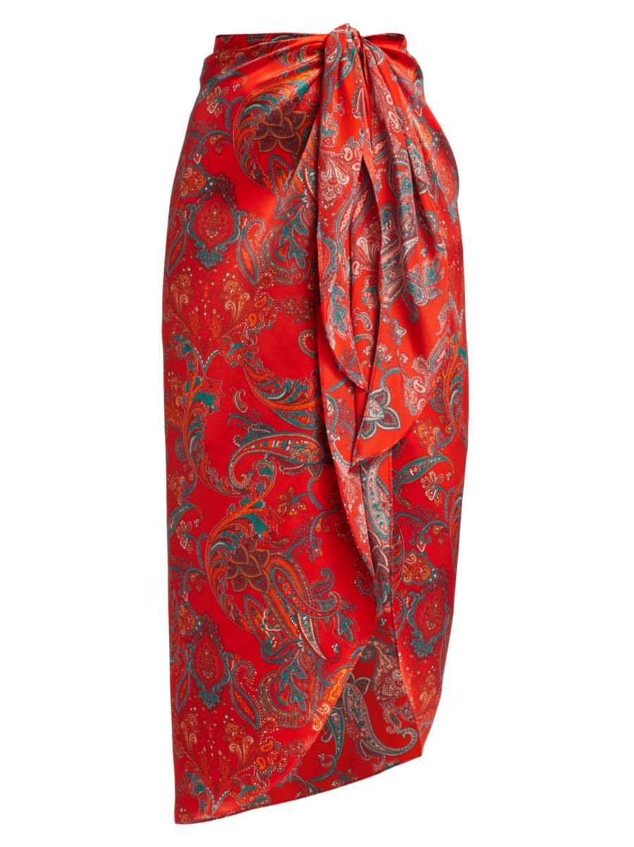 Esa Printed Sarong Skirt | Saks Fifth Avenue