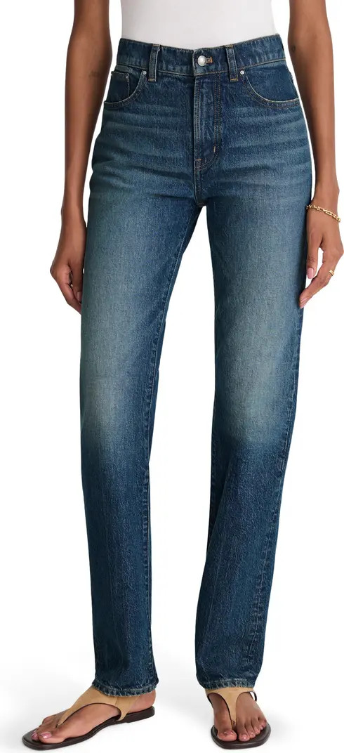The Longline Straight Jeans | Nordstrom
