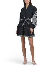 Embroidered Mini Dress | TJ Maxx