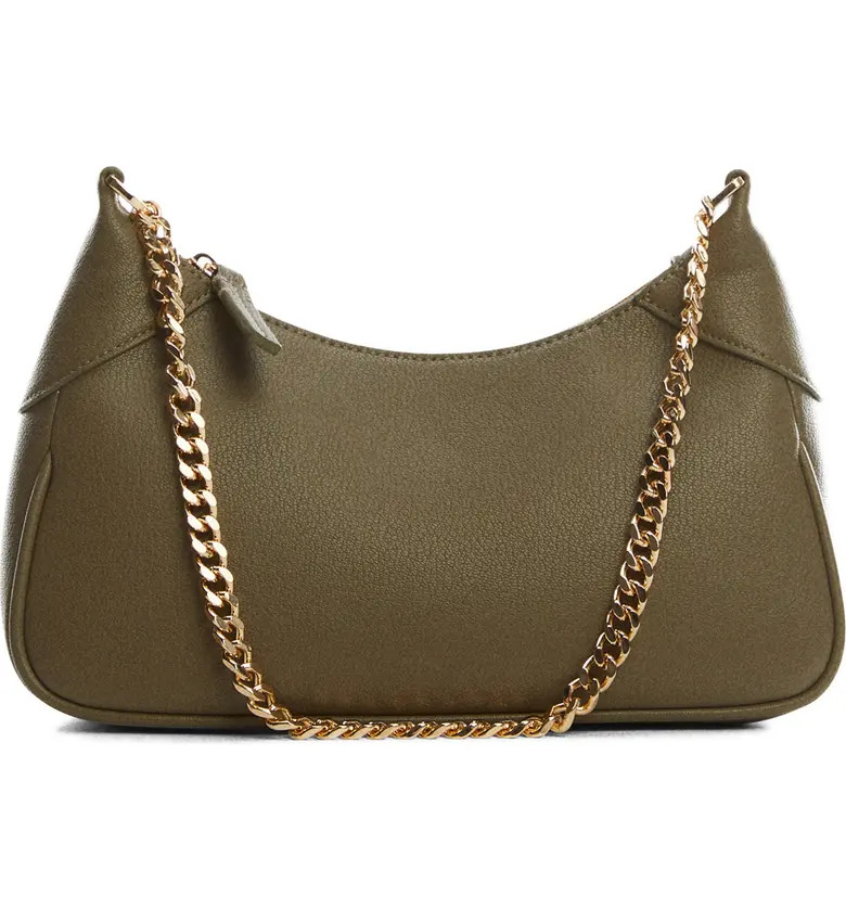 MANGO Faux Leather Hobo Bag | Nordstrom | Nordstrom