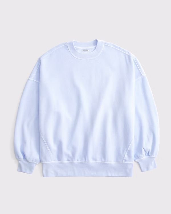 Essential Oversized Sunday Crew | Abercrombie & Fitch (US)