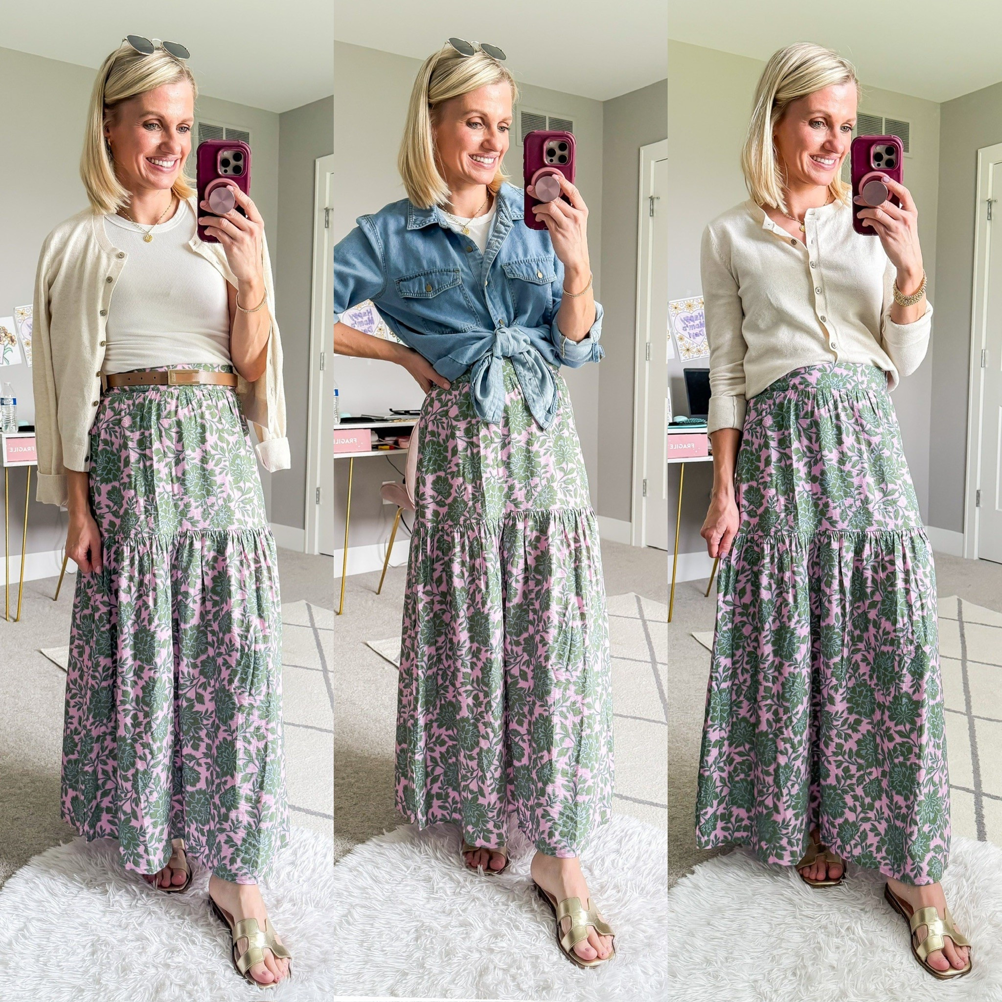 Summer capsule wardrobe outfits with a pleated skirt  

#LTKStyleTip #LTKSeasonal #LTKPetite