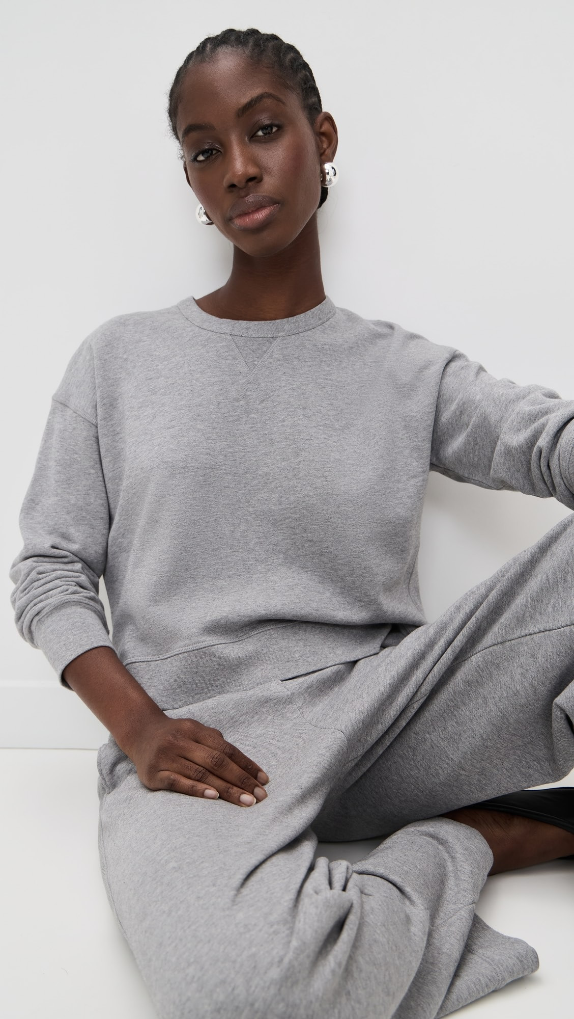 Solid Cropped James Sweatshirt | Shopbop