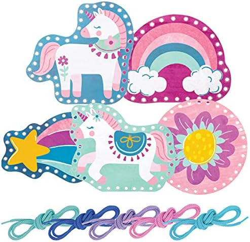 Stephen Joseph Lacing Cards, Unicorn | Amazon (US)