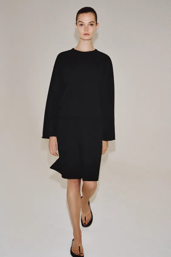 LONG SLEEVE RAGLAN T-SHIRT | Zara UK