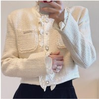 Vintage Cream White Tweed Jacket | Etsy (CAD)