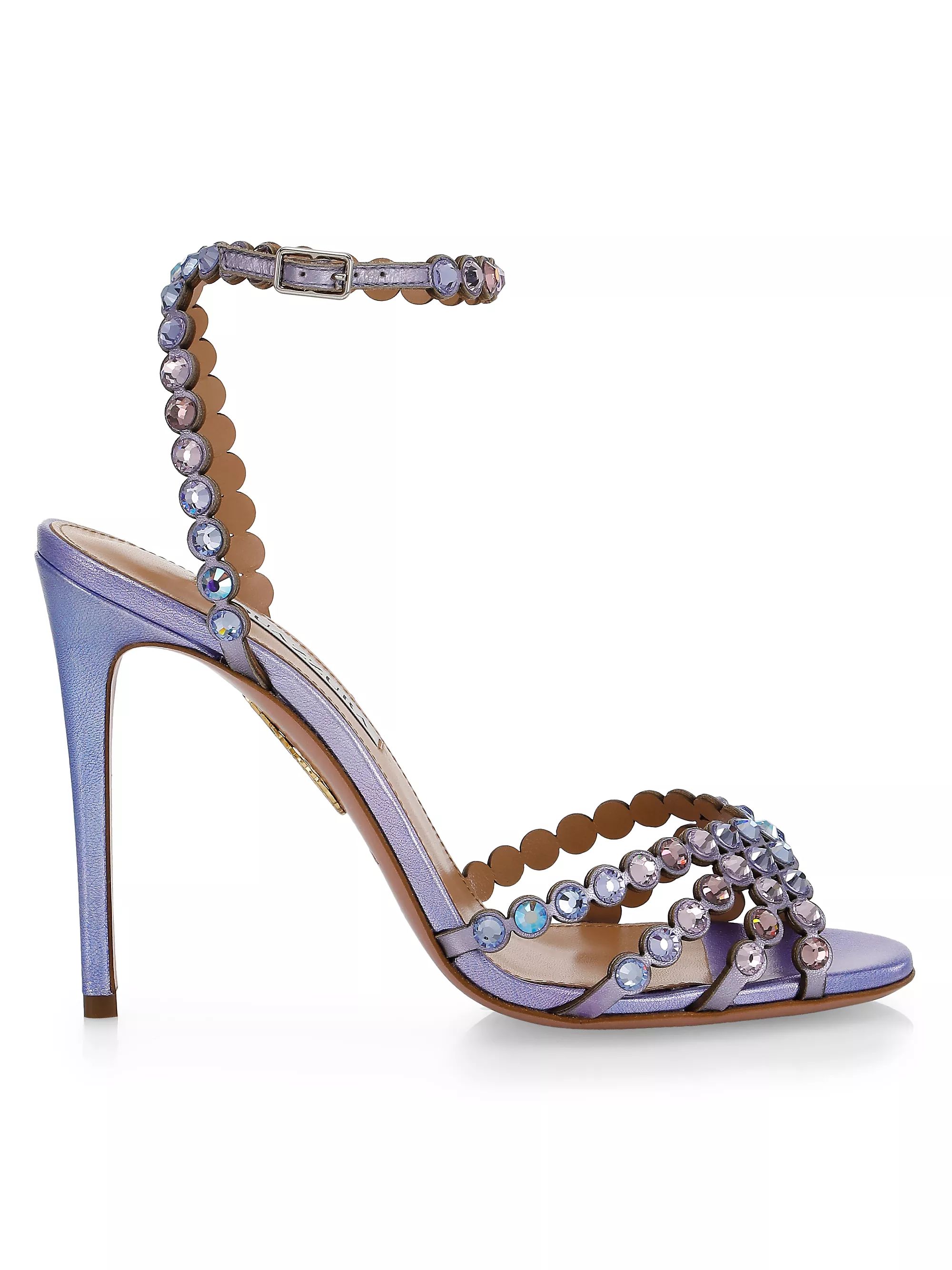Tequila Crystal-Embellished Ankle-Strap Sandals | Saks Fifth Avenue