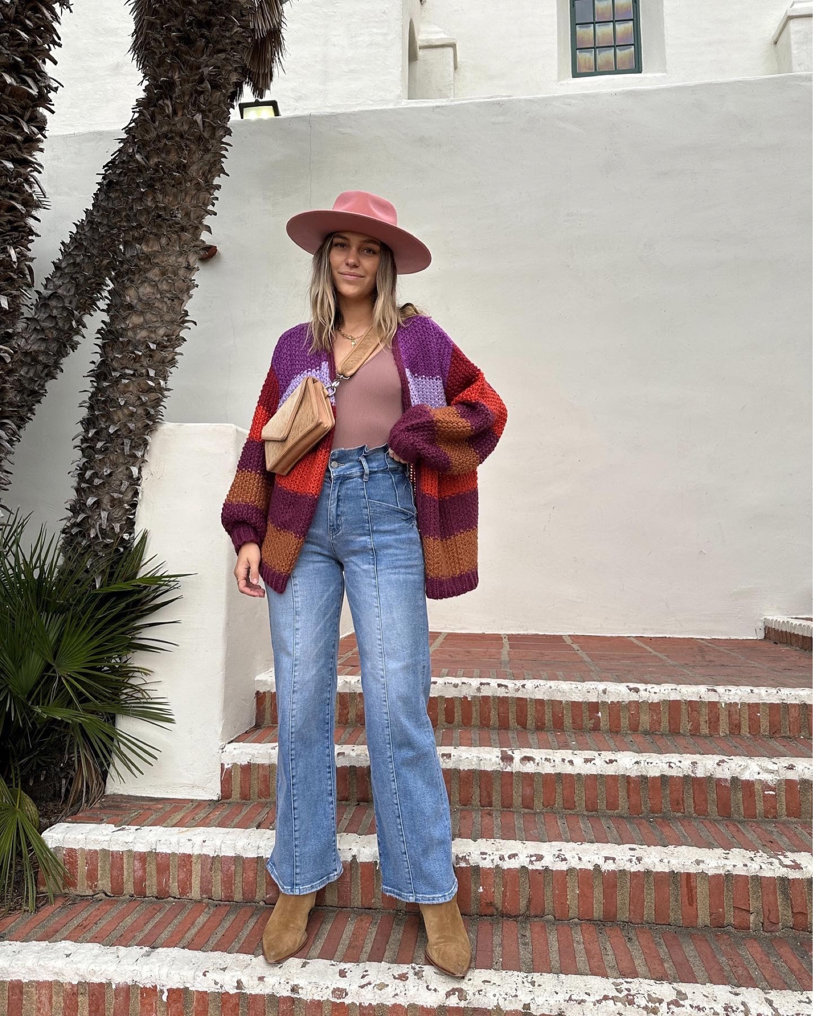 winter colorful outfit💗

#LTKstyletip #LTKunder100 #LTKshoecrush