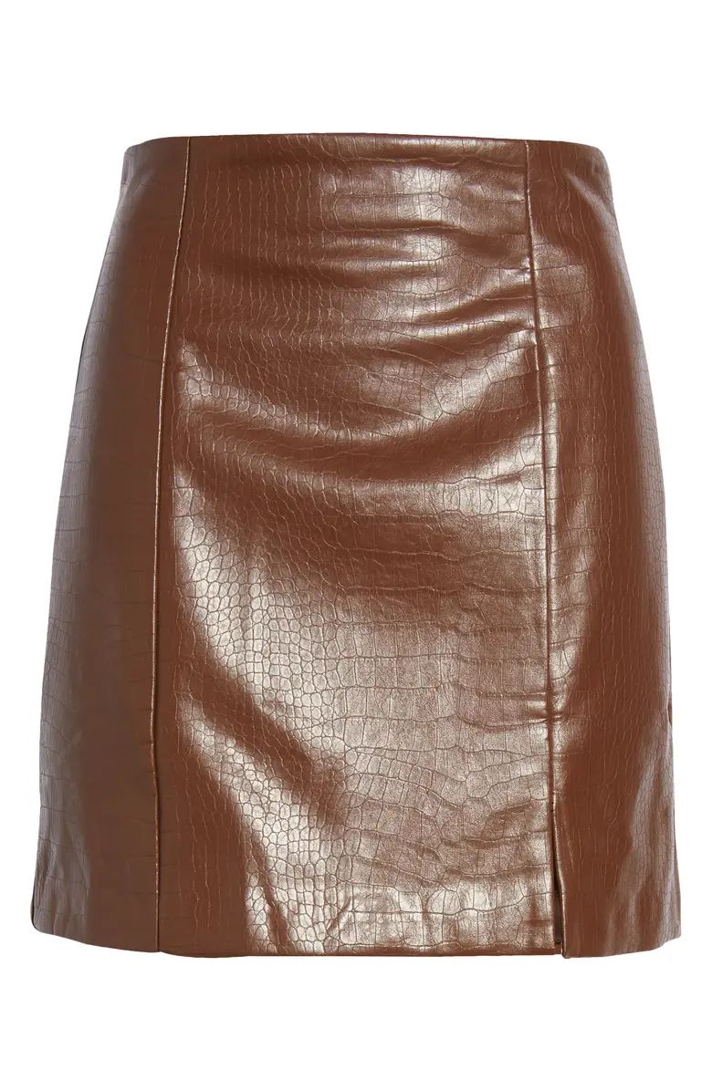 ASTR the Label Audrey Faux Leather Skirt | Nordstrom | Nordstrom