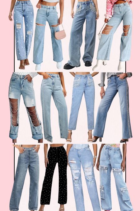 Embellished Denim Jeans from Amazon

Rhinestone Stud Pearl Fringe Bedazzled Denim Jeans from Amazon / 2Today Finds / #2TodayFinds

#LTKFestival #LTKStyleTip