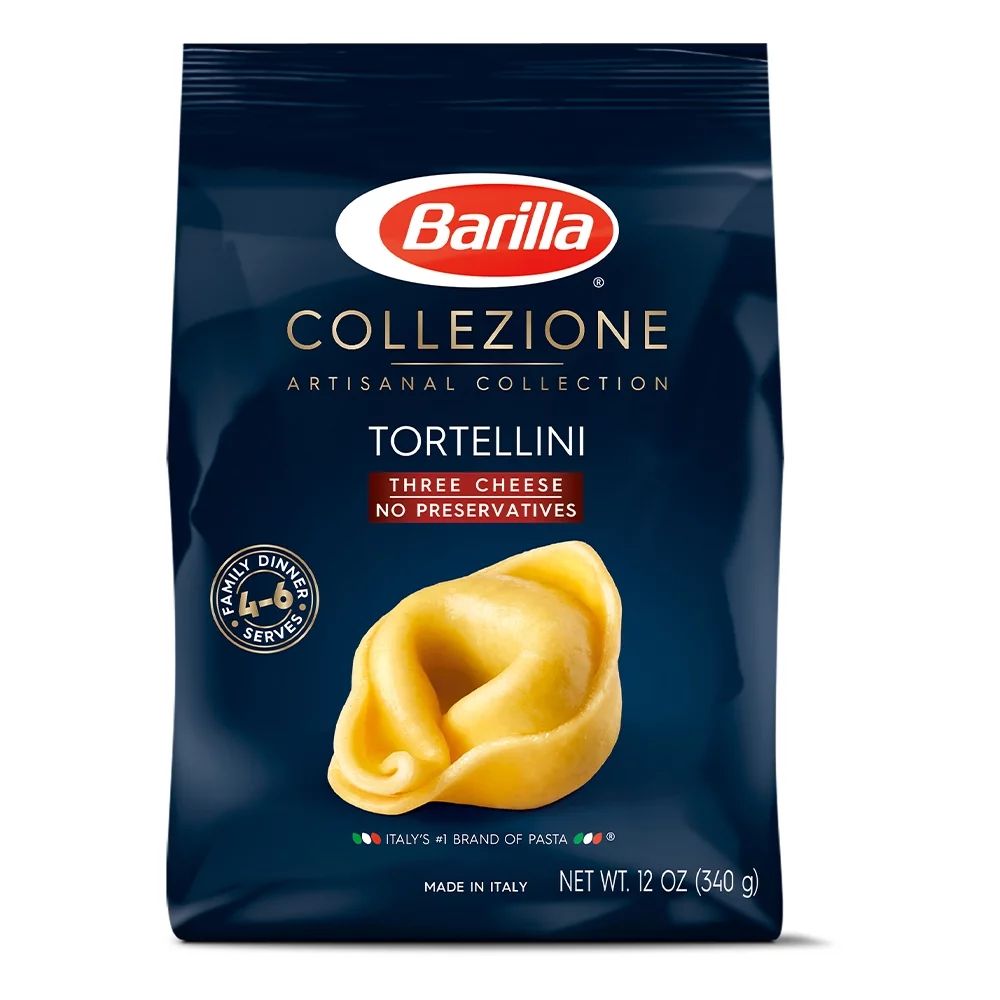 Barilla Collezione Three Cheese Tortellini Pasta, 12 oz - Walmart.com | Walmart (US)