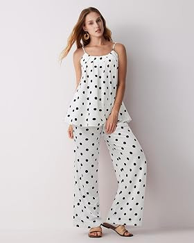 MOOSLOVER Women Linen Summer Two Piece Sets Backless Lounge Outfits Sets Travel Beach Vacation Cl... | Amazon (US)