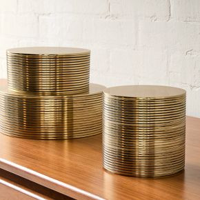 Textured Metal Decorative Boxes | West Elm (US)