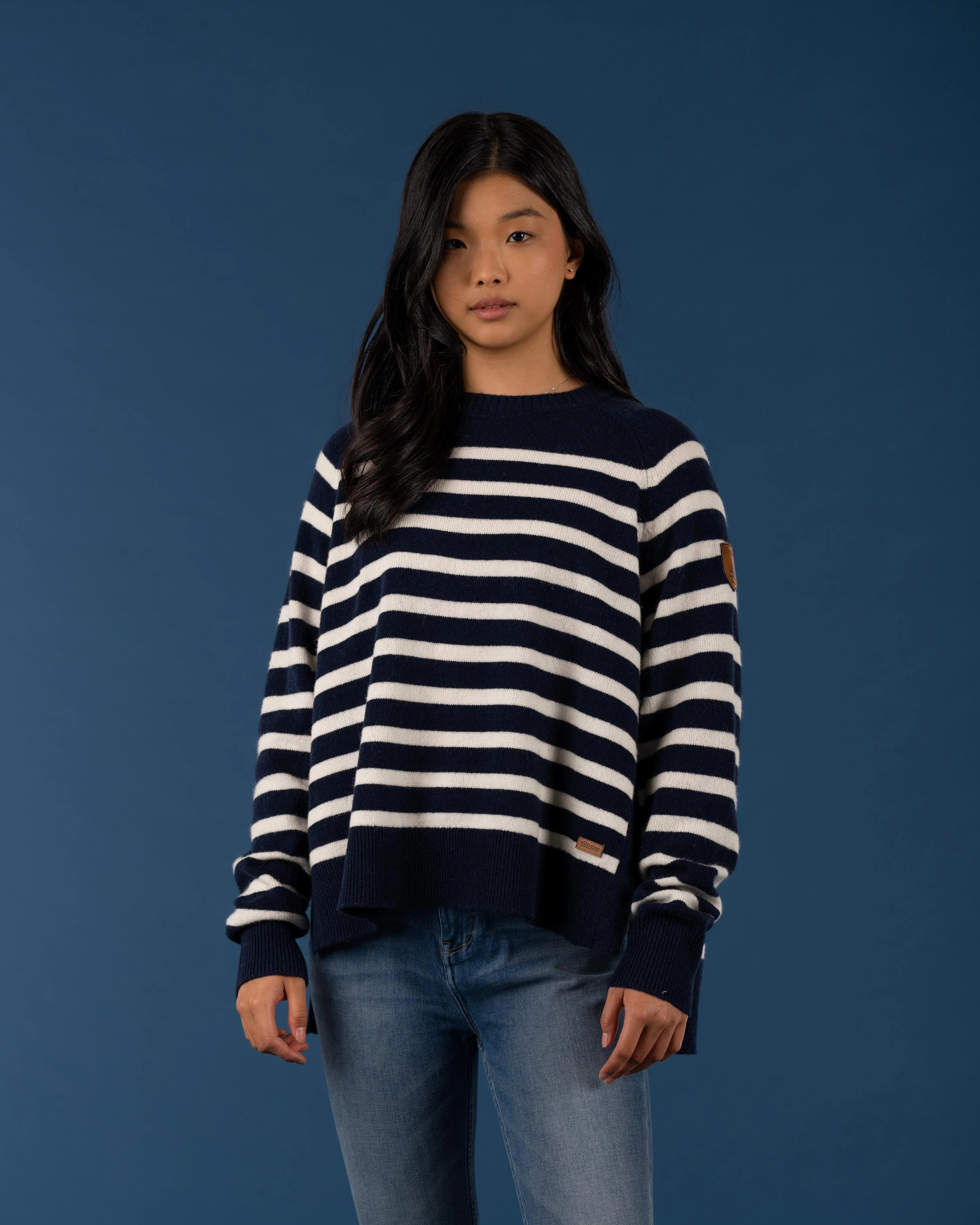 May Navy Hoodie | Wanakome