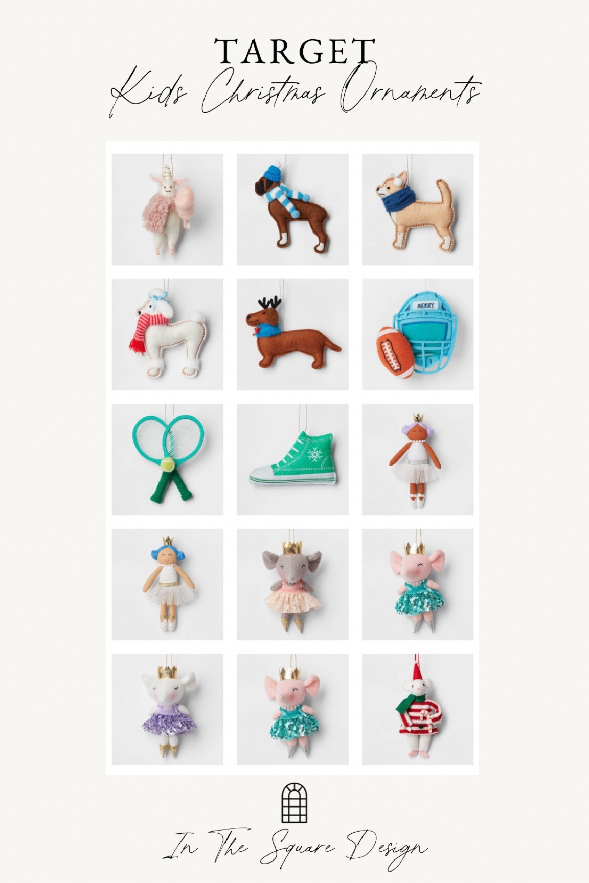 Kids Christmas Tree Ornaments 🎄 Love these felt ornaments for Cesco’s Christmas tree and adding more to our collection each year!


Kids Stuffed Animal Ornaments, Kids felt ornaments, soft ornaments, kids holiday decor


#LTKhome #LTKsalealert #LTKfindsunder50