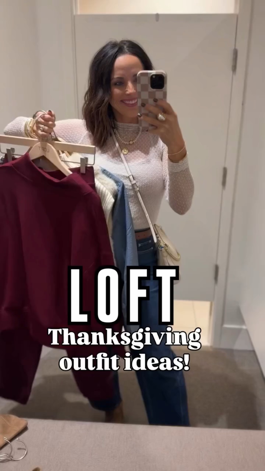 Loft had so much good stuff and everything is on MAJOR sale! So many cute outfits perfect for the holidays!

Mom style, mom outfit, casual outfit ideas, easy outfit ideas, easy outfits, casual style, over 40 style, mom fashion, fashion haul, fall outfit, fall style, fall outfits, petite fashion, fall fashion, fall outfit ideas, fall clothes, fall tops, fall denim, petite fashion, Business casual Thanksgiving outfit ideas, cozy vest, holiday outfit, VintagePickin



#LTKSeasonal #LTKStyleTip #LTKHoliday