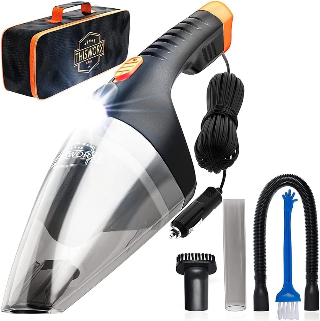 ThisWorx Car Vacuum Cleaner 2.0 from Daughter, Son, Wife - Portable Handheld Mini Vacuum Cleaner ... | Amazon (US)