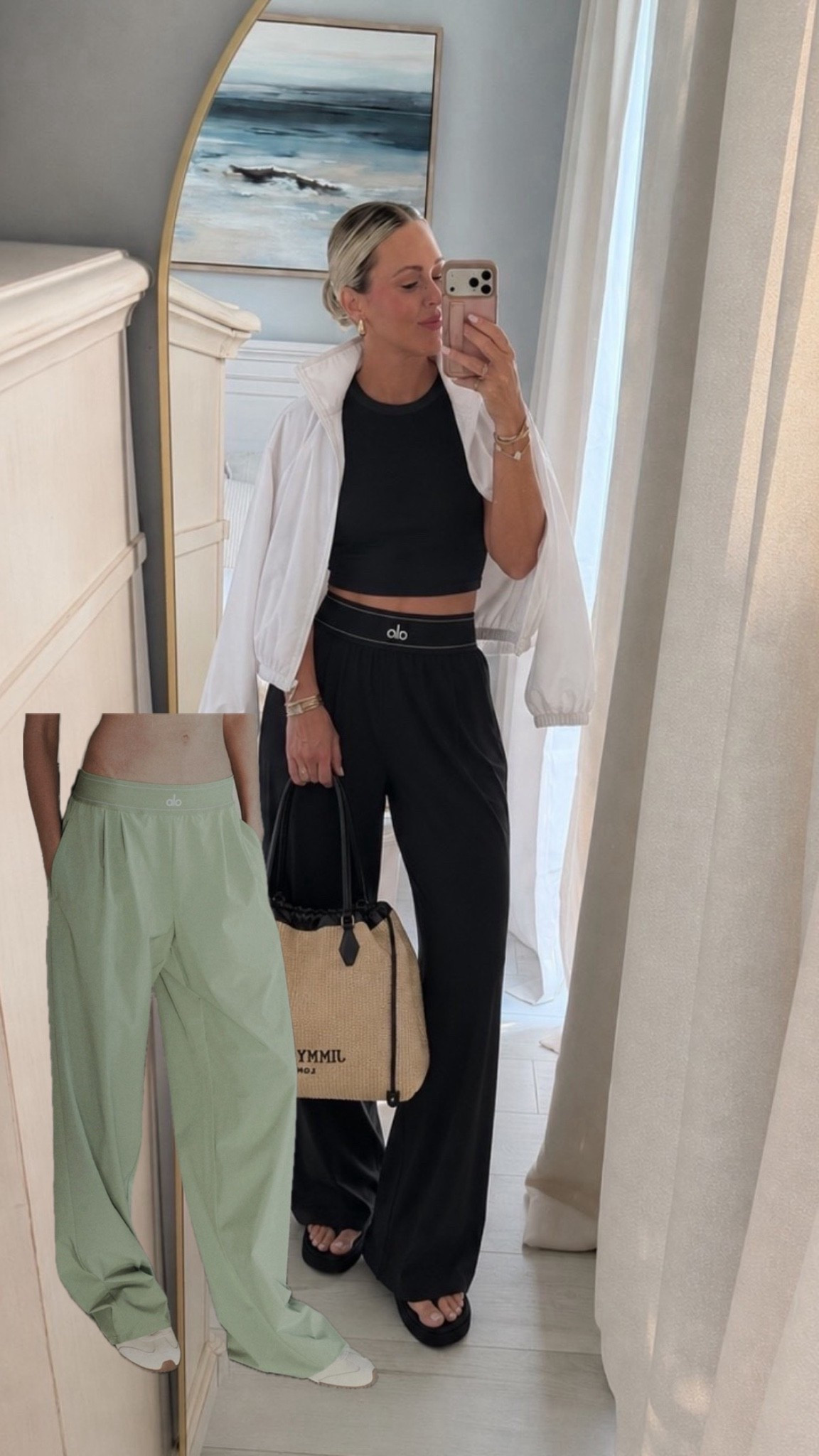 New color in my trousets! Travel look🤍✈️ these pants come in lengths too ladies! I prefer the tall at 5’6”.

Active wear. Summer outfit. Travel style. Travel outfit.

#LTKSeasonal #LTKTravel
