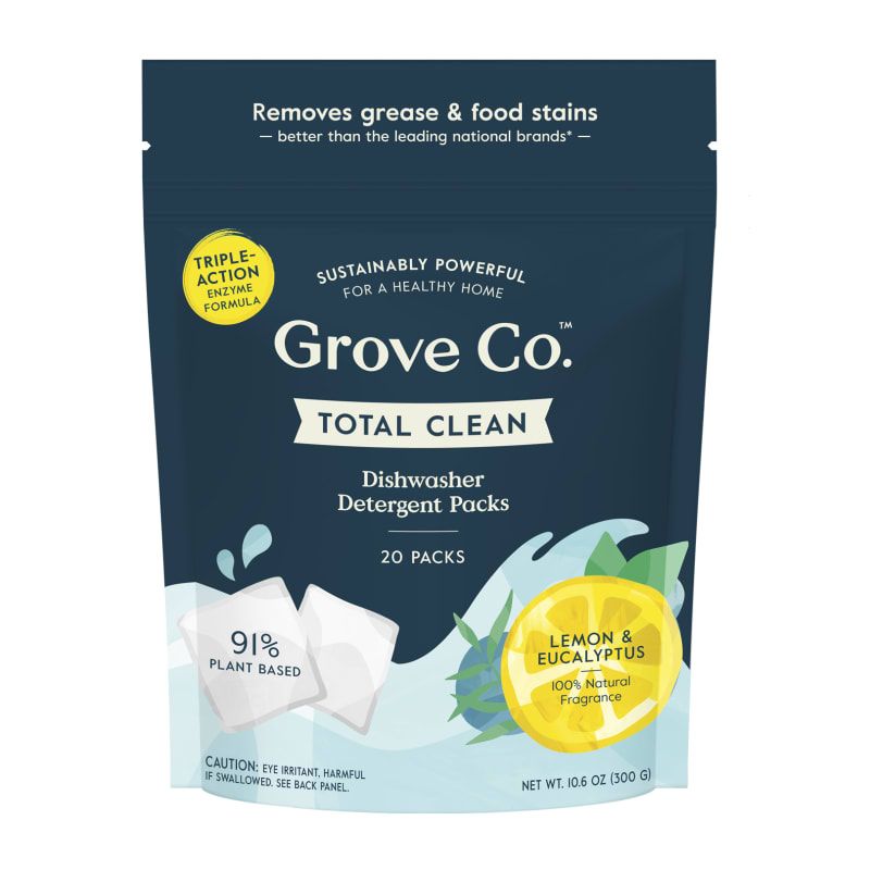 Grove Co. - Total Clean Dishwasher Detergent Packs | Grove
