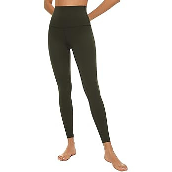 CRZ YOGA Super High Waisted Butterluxe Workout Leggings 25''/ 28'' -Over Belly Buttery Soft Full ... | Amazon (US)
